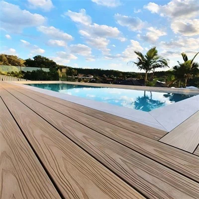 Harga WPC Decking all'aperto